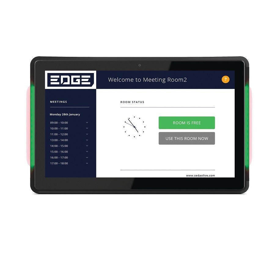 Tablette tactile Android Live Rooms, système de réservation de salles - 10''