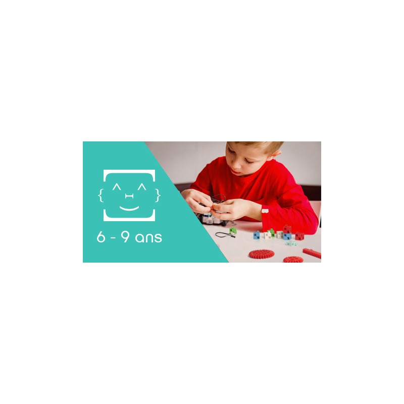 Cours de programmation et de robotique pour les 6-9 ans (1 an)