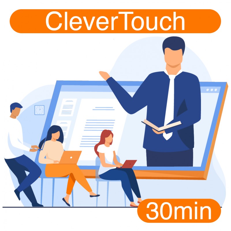 Formation découverte à distance de votre écran interactif Clevertouch (30 mn)