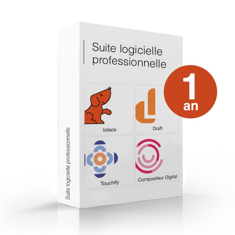 Suite logicielle Pro pour écran interactif SpeechiTouch - 1 an - UGAP