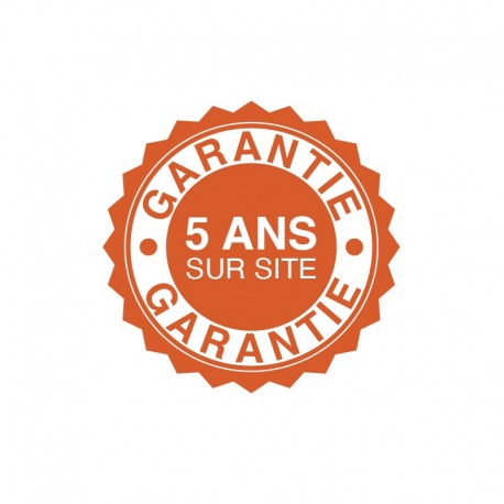 Garantie : 5 ans sur site avec montage / démontage (55")