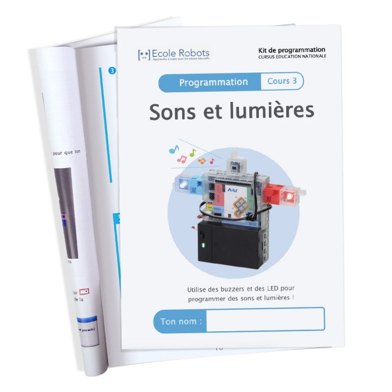 Cours 3 de programmation : Sons et lumières - Cursus Éducation nationale