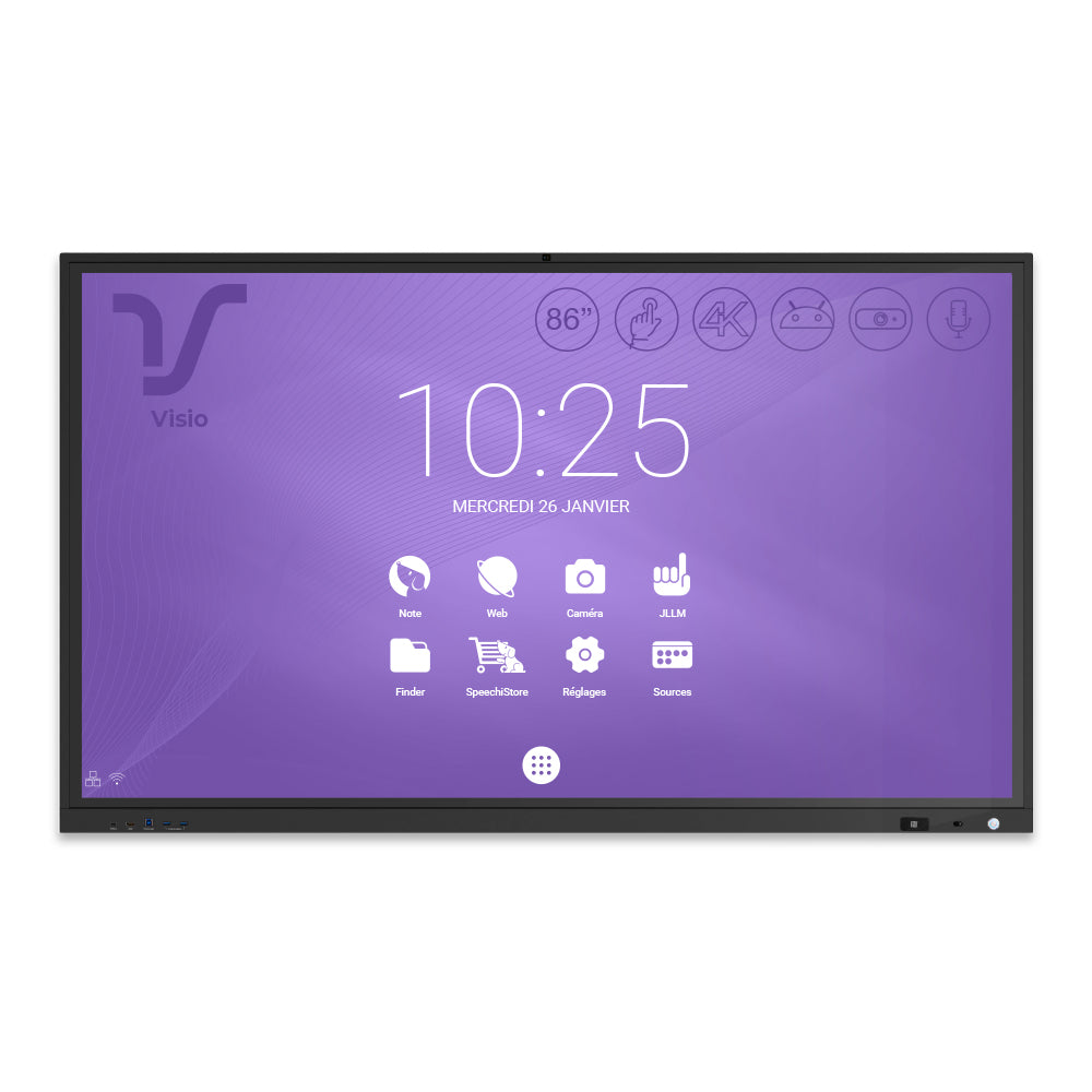 Ecran interactif SpeechiTouch Visio Windows 86" (OPS intégré)