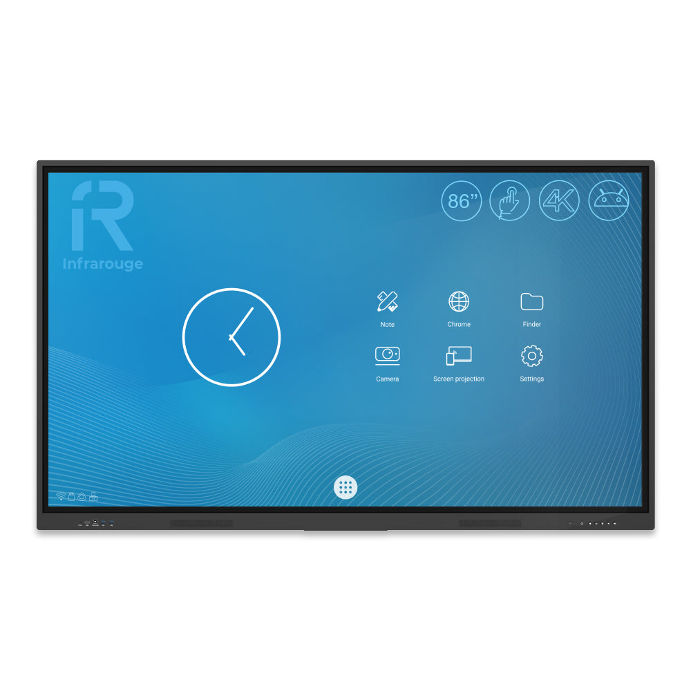Ecran interactif tactile Android Infrarouge SpeechiTouch UHD | 86"