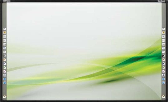 Tableau blanc interactif tactile fixe Starboard, 6 points de touch 79" (128 x 185 cm)