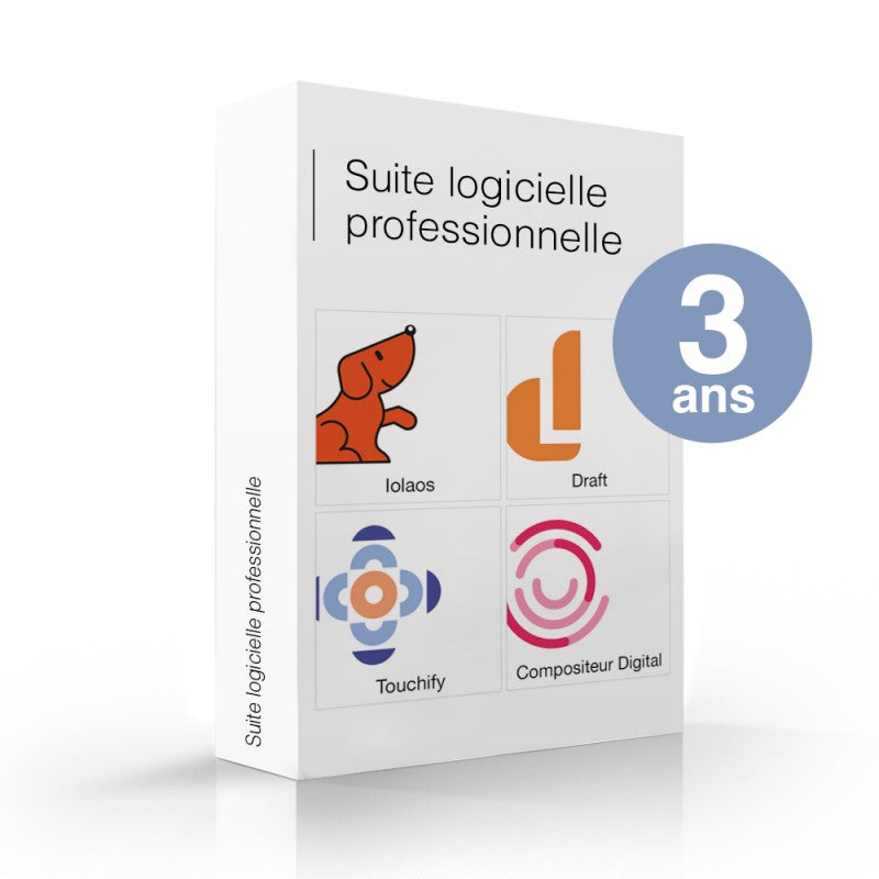 Suite logicielle Pro pour écran interactif SpeechiTouch - 3 ans - UGAP