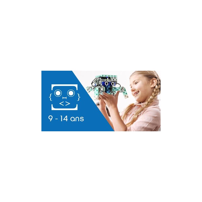 Cours de programmation et de robotique pour les 9-14 ans (1 trimestre)