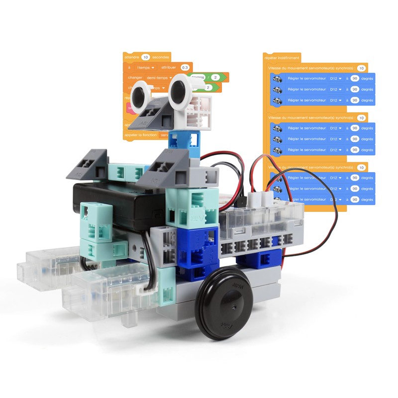 Robot Voiture Intelligente - un Robot éducatif à programmer