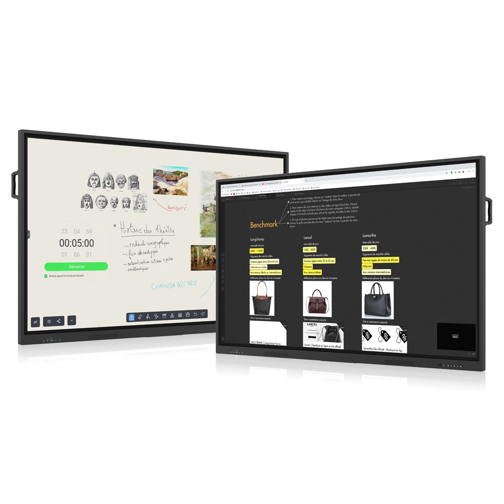 Ecran interactif tactile Android Infrarouge SpeechiTouch UHD | 86"