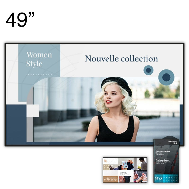 Ecran d'affichage dynamique 4K CM Series - 49"