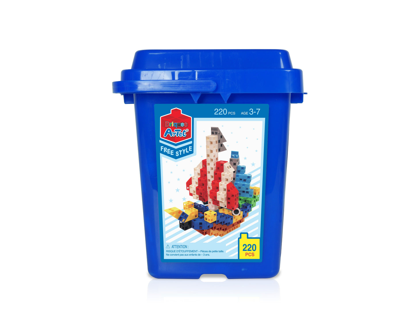 Pack robotique de 4 kits éducation nationale + 1 seau de pièces GRATUIT