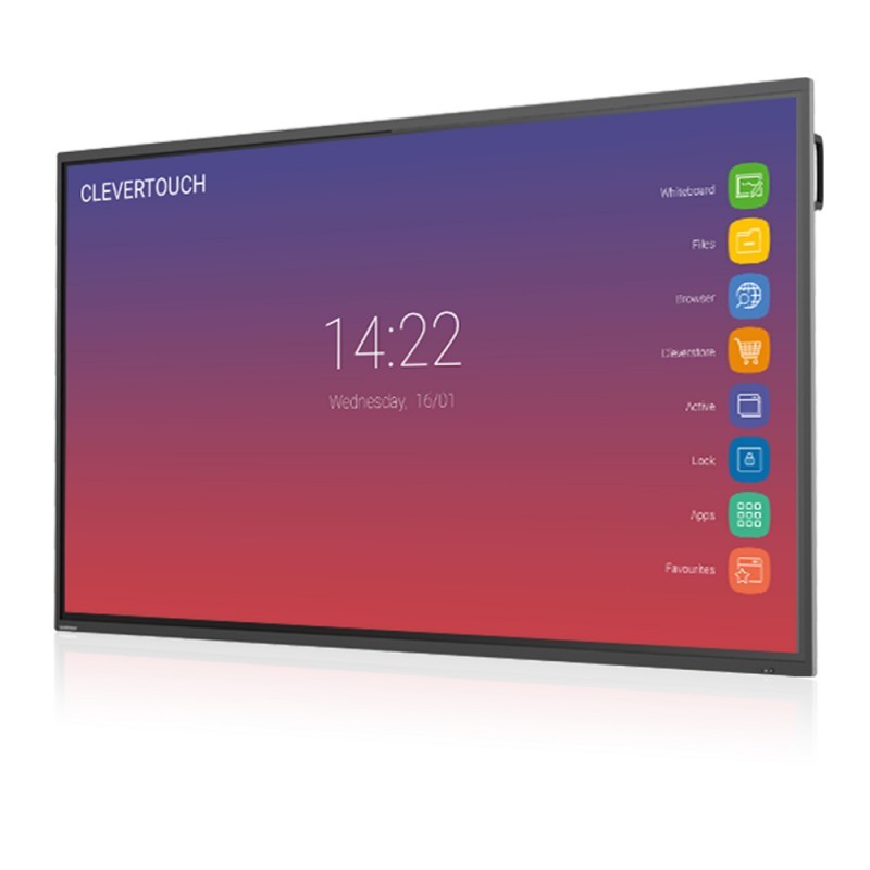 Écran interactif tactile Android 4K - Clevertouch Impact Gen 2 - 86’’