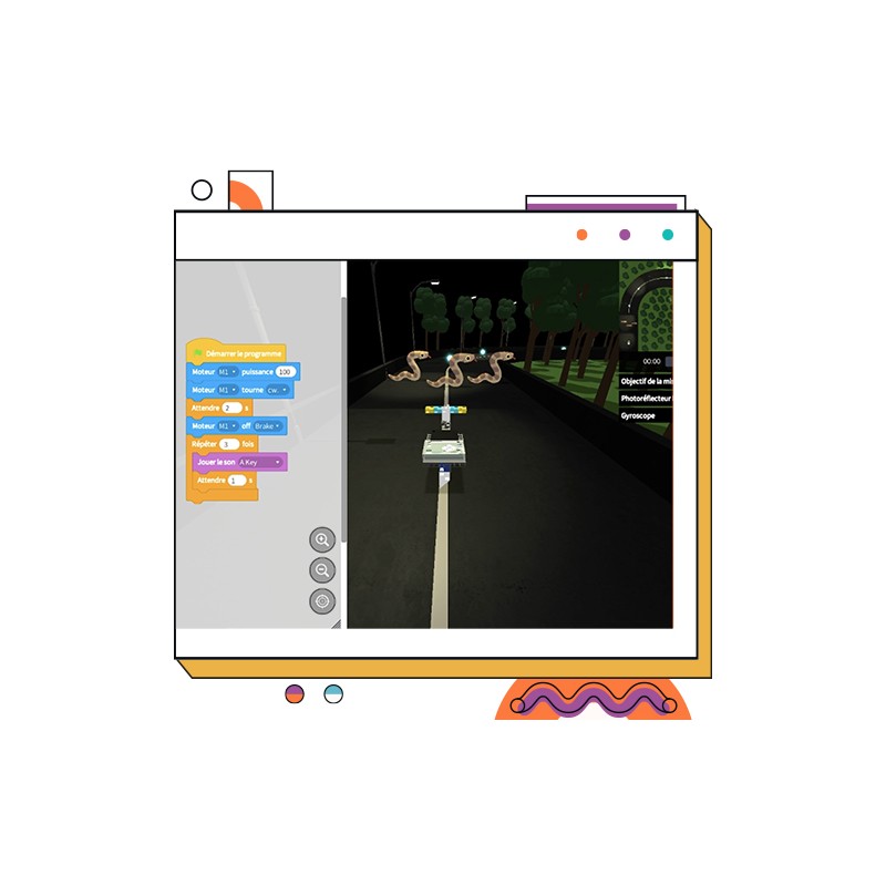 Jeu éducatif Algora pour apprendre à programmer en ligne (GoTechUp)
